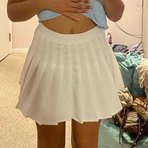 White Tennis Skirt
